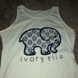 Ivory Ella tank top